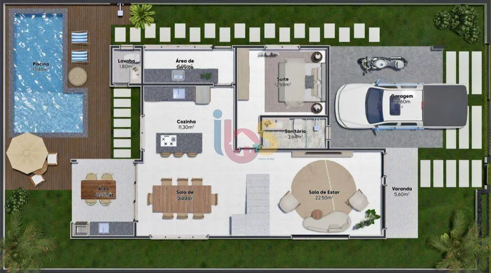 Terreno, 430 m² - Foto 3