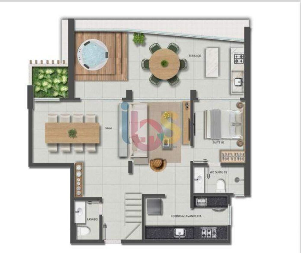 Cobertura, 3 quartos, 142 m² - Foto 11