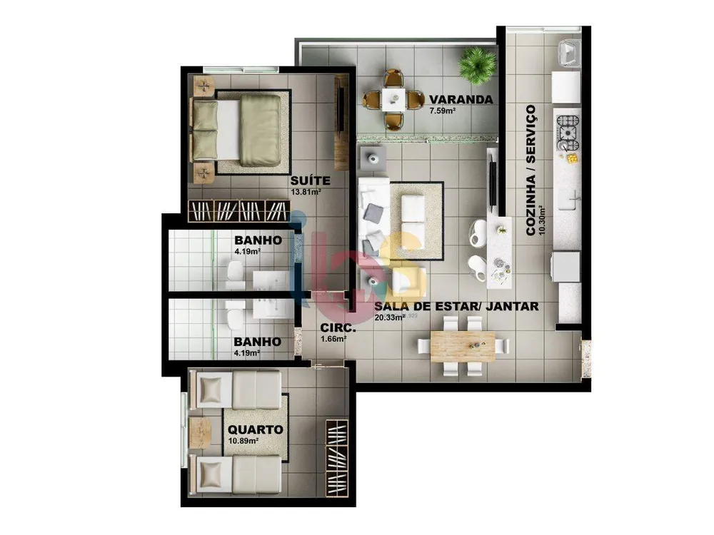 Apartamento, 3 quartos, 153 m² - Foto 12