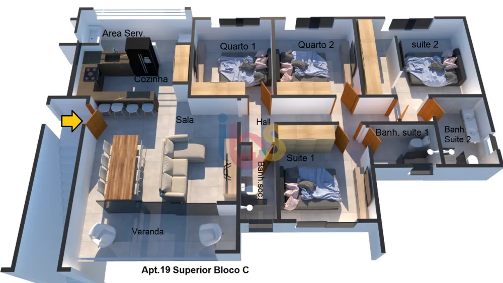Sítio, 2 quartos, 1000 m² - Foto 28