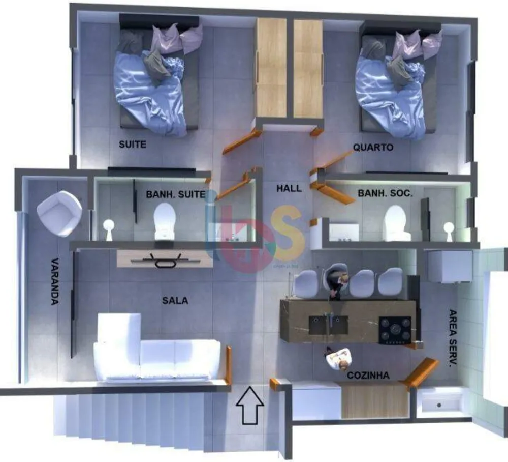Sítio, 2 quartos, 1000 m² - Foto 17