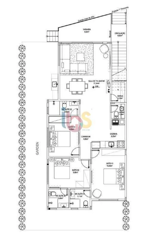 Apartamento, 3 quartos, 160 m² - Foto 4