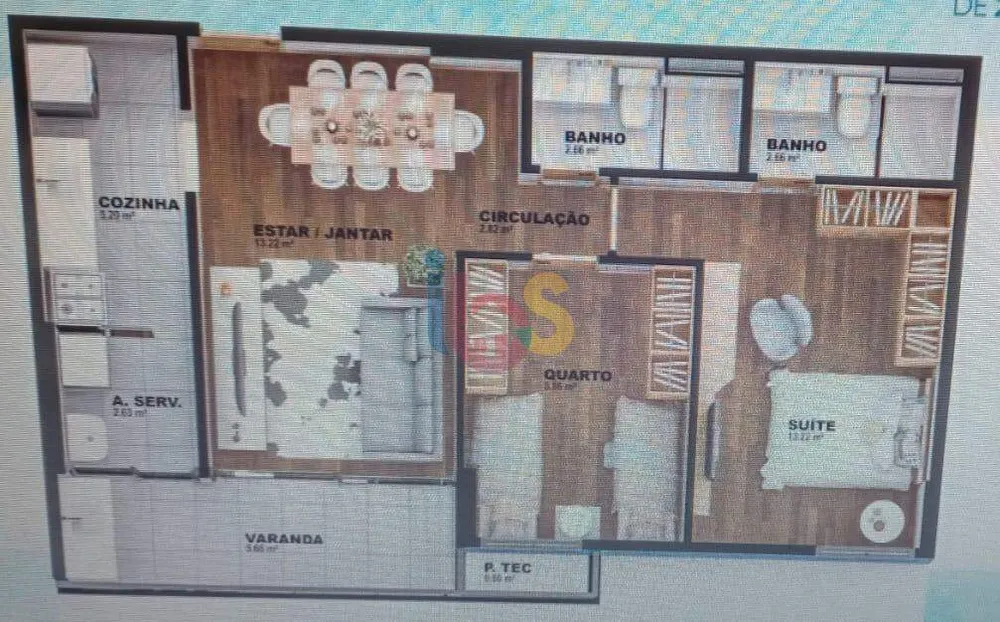 Apartamento, 2 quartos, 66 m² - Foto 9