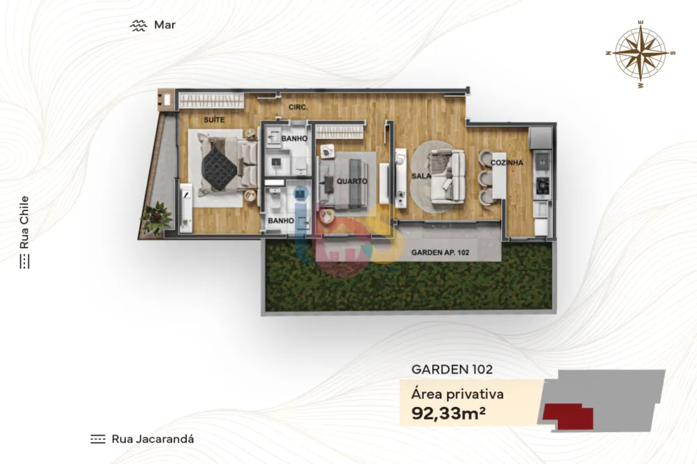 Apartamento, 2 quartos, 107 m² - Foto 6