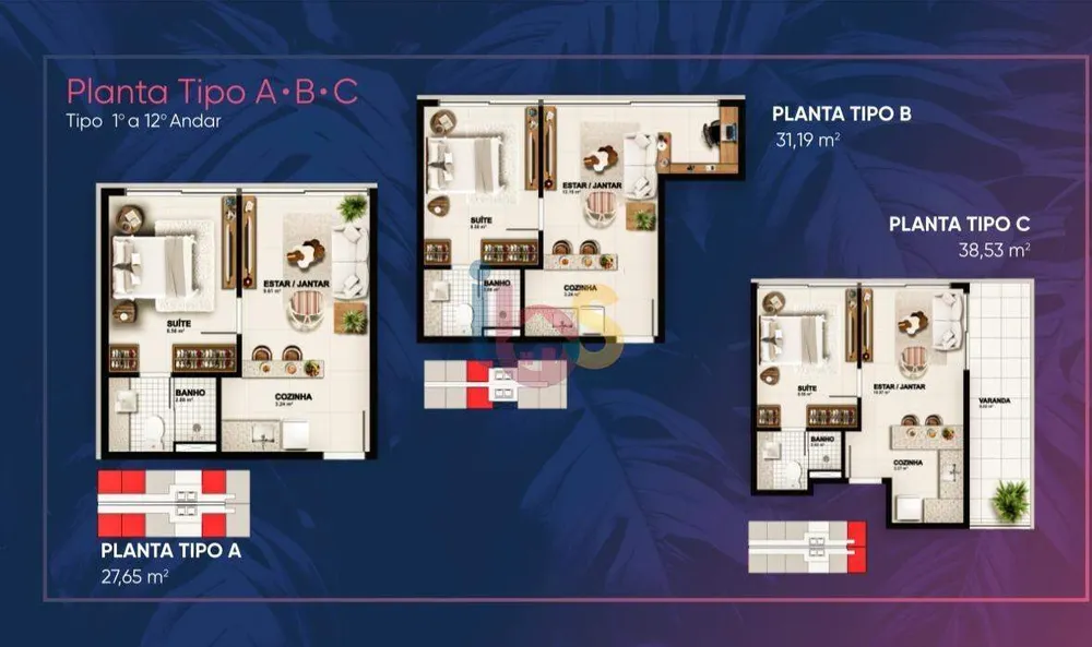 Apartamento, 1 quarto, 31 m² - Foto 12