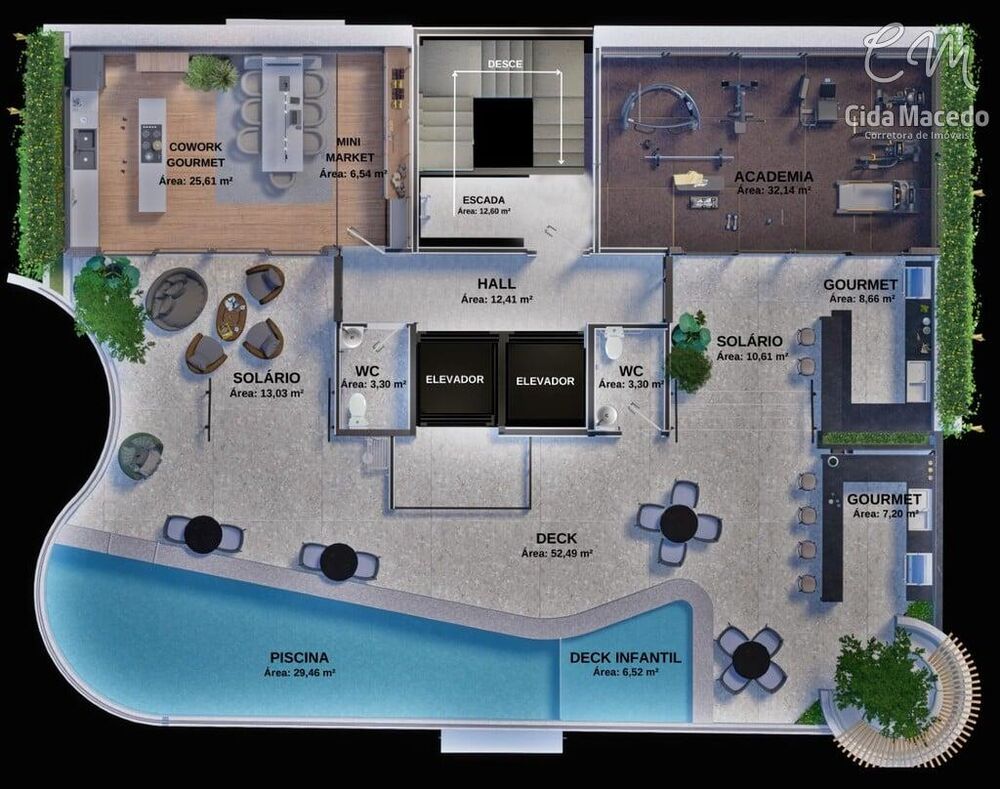 Apartamento à venda com 2 quartos, 45m² - Foto 9