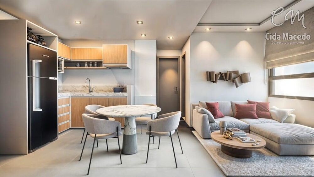 Apartamento à venda com 1 quarto, 32m² - Foto 2