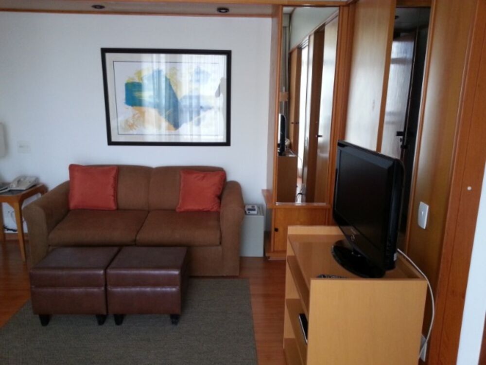 Flat/Apart Hotel para alugar com 1 quarto, 42m² - Foto 1