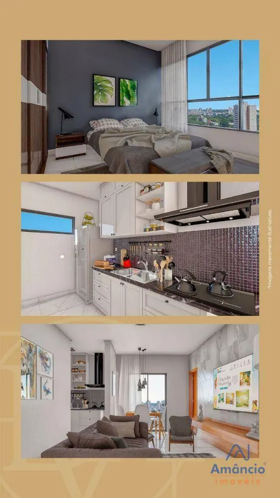 Apartamento, 2 quartos, 56 m² - Foto 3