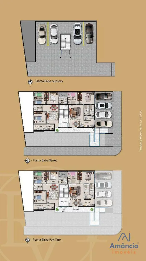 Apartamento, 2 quartos, 56 m² - Foto 2