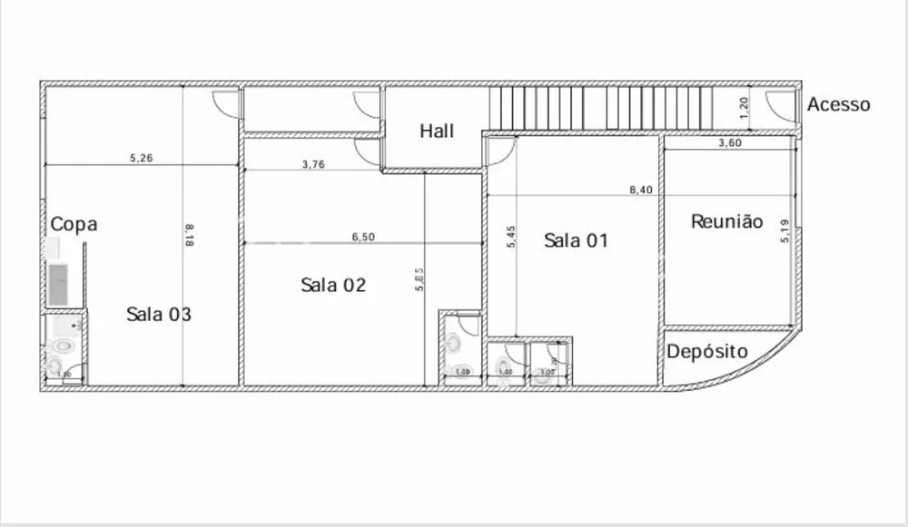 Sala-Conjunto, 160 m² - Foto 1