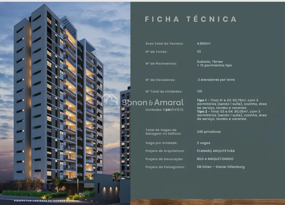 Apartamento, 3 quartos, 83 m² - Foto 2