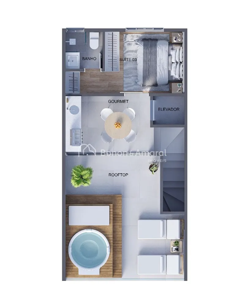 Casa de Condomínio, 2 quartos - Foto 7