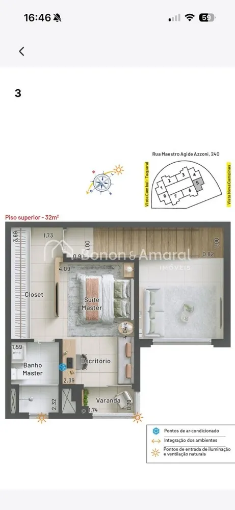 Apartamento, 1 quarto, 75 m² - Foto 2