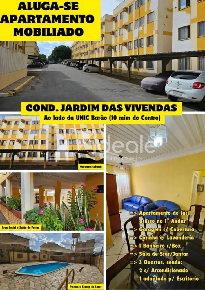 Apartamento, 3 quartos, 60 m² - Foto 1