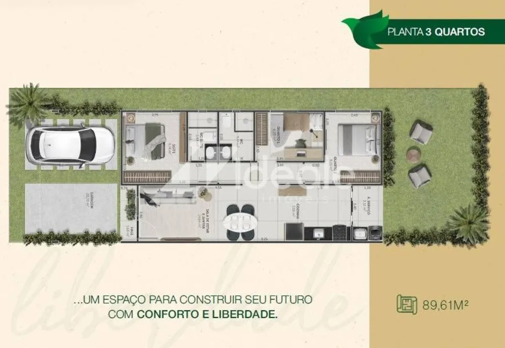 Casa de Condomínio, 2 quartos - Foto 2