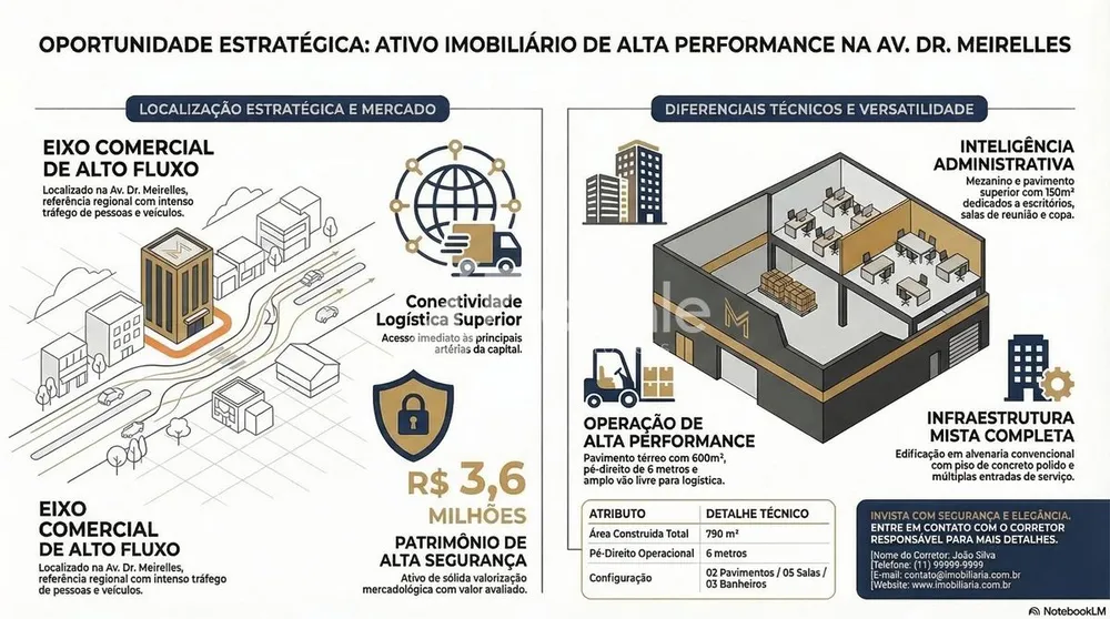 Loja-Salão, 790 m² - Foto 6