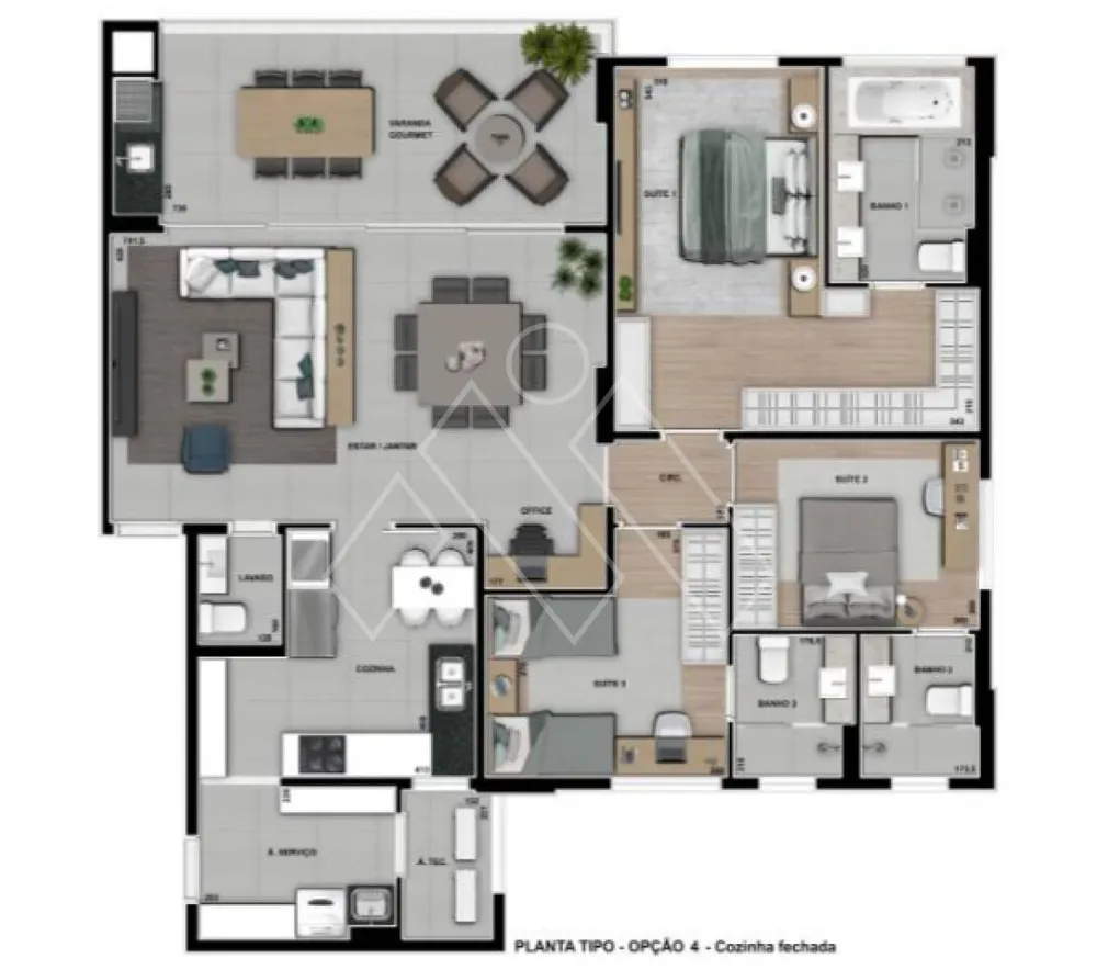 Apartamento, 3 quartos, 159 m² - Foto 10
