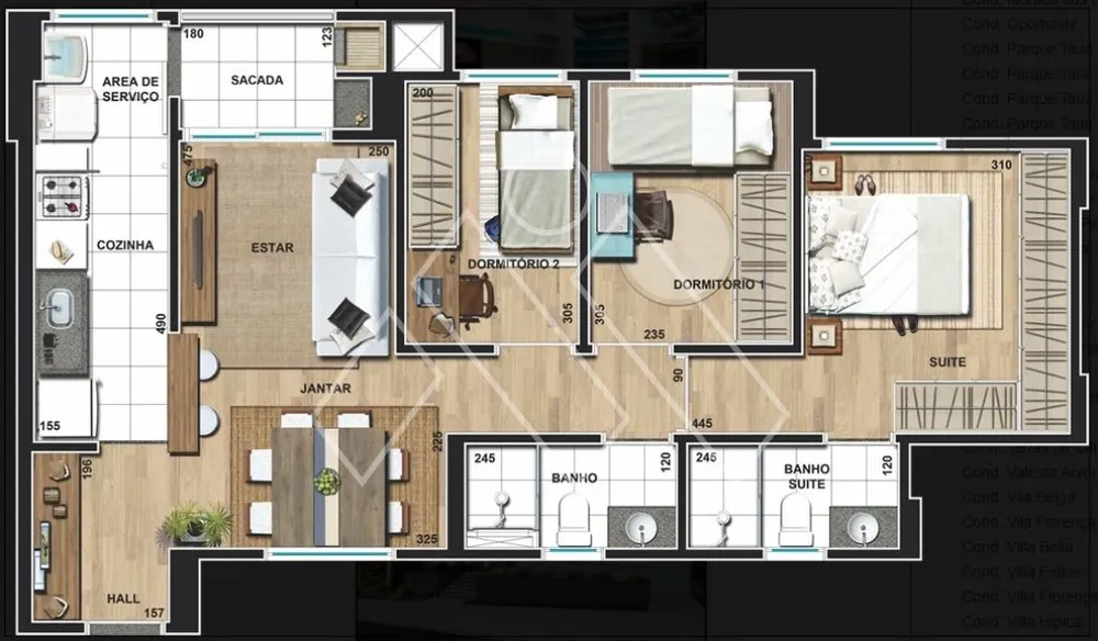 Apartamento, 3 quartos, 72 m² - Foto 9