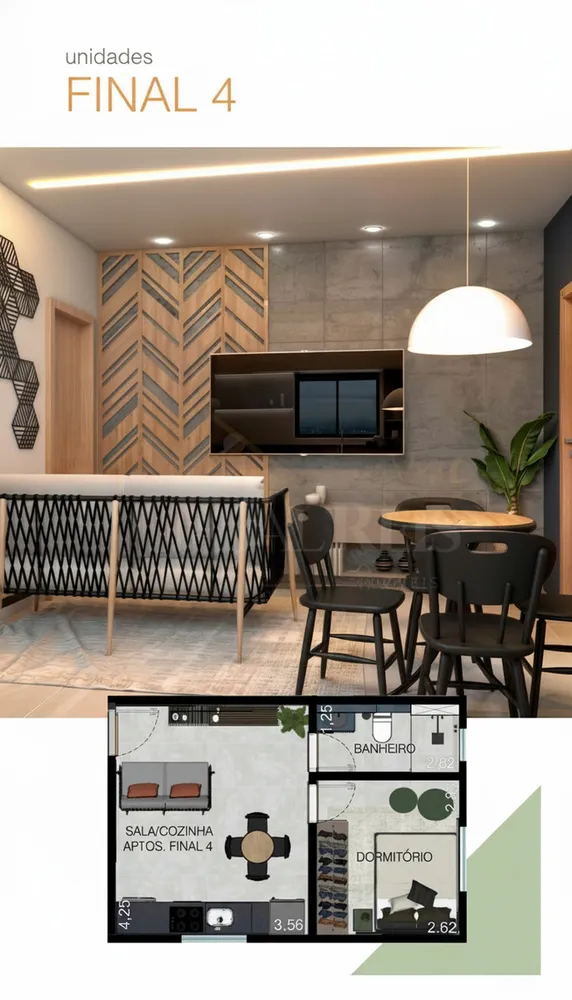Apartamento, 1 quarto, 22 m² - Foto 7