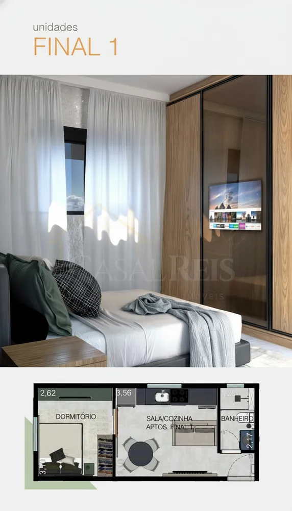 Apartamento, 1 quarto, 22 m² - Foto 4