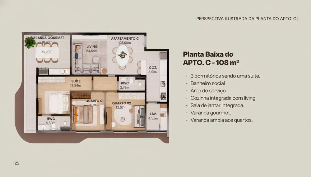 Apartamento, 3 quartos - Foto 7