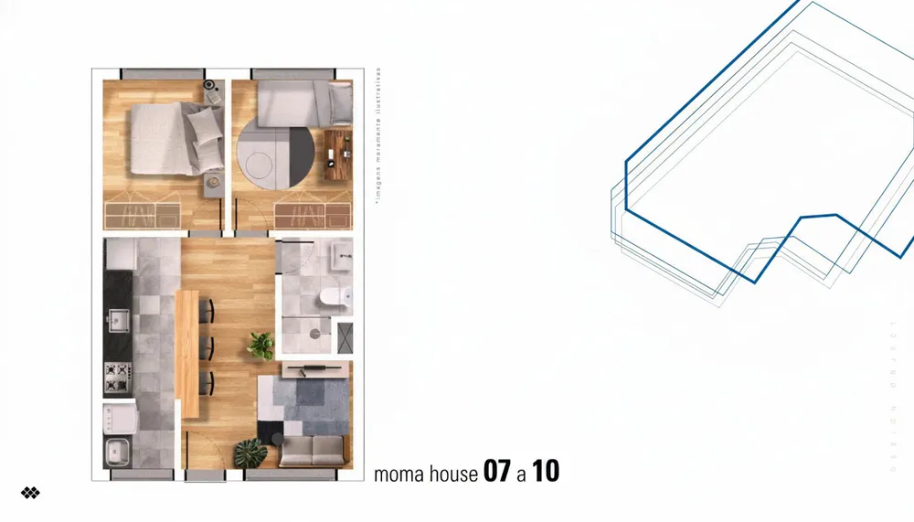 Apartamento, 2 quartos - Foto 7