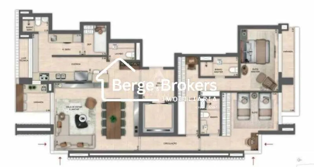 Apartamento, 2 quartos, 140 m² - Foto 21