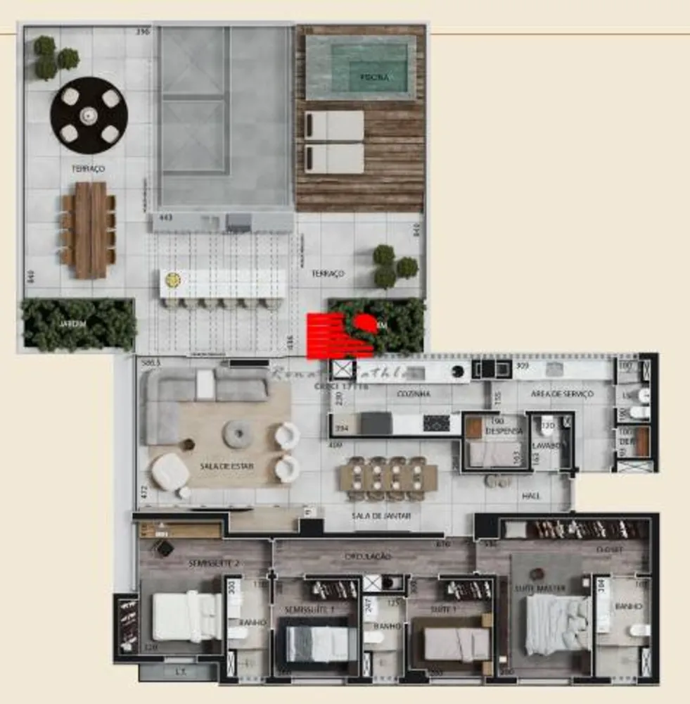 Apartamento, 4 quartos, 254 m² - Foto 16