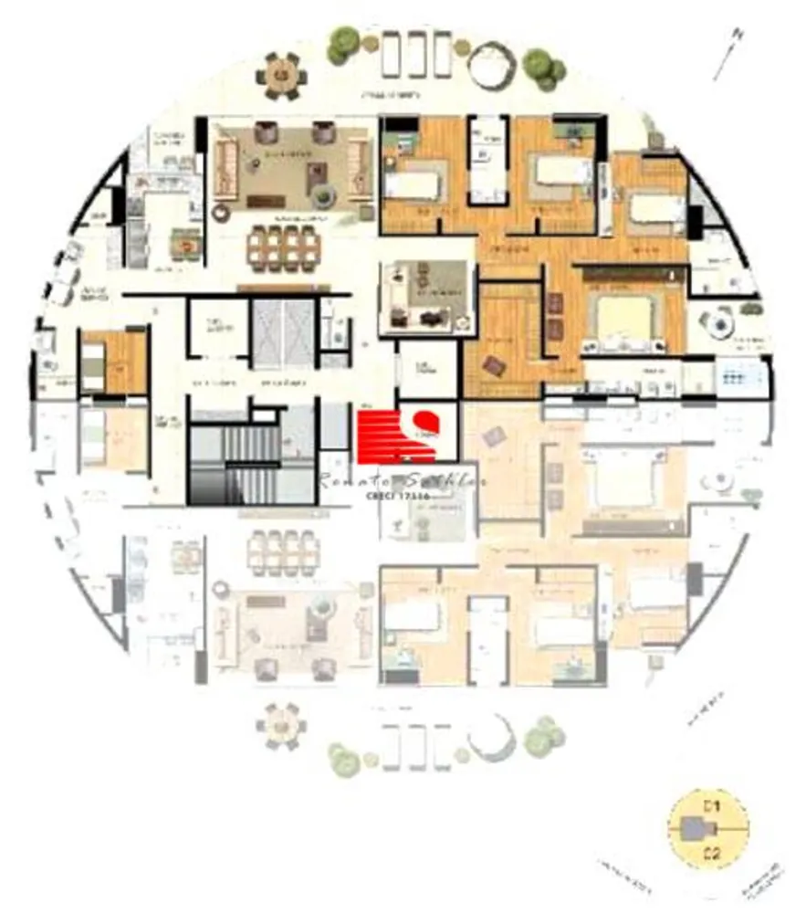 Apartamento, 3 quartos, 244 m² - Foto 12