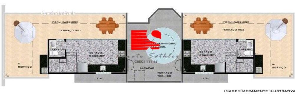 Cobertura à venda com 3 quartos, 150m² - Foto 4