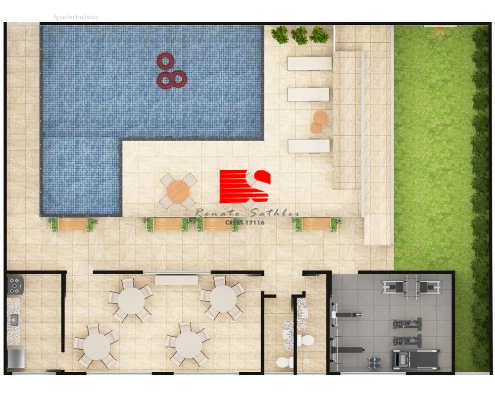 Cobertura, 3 quartos, 158 m² - Foto 15