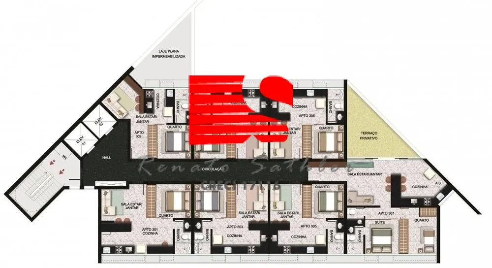 Apartamento, 1 quarto, 32 m² - Foto 7