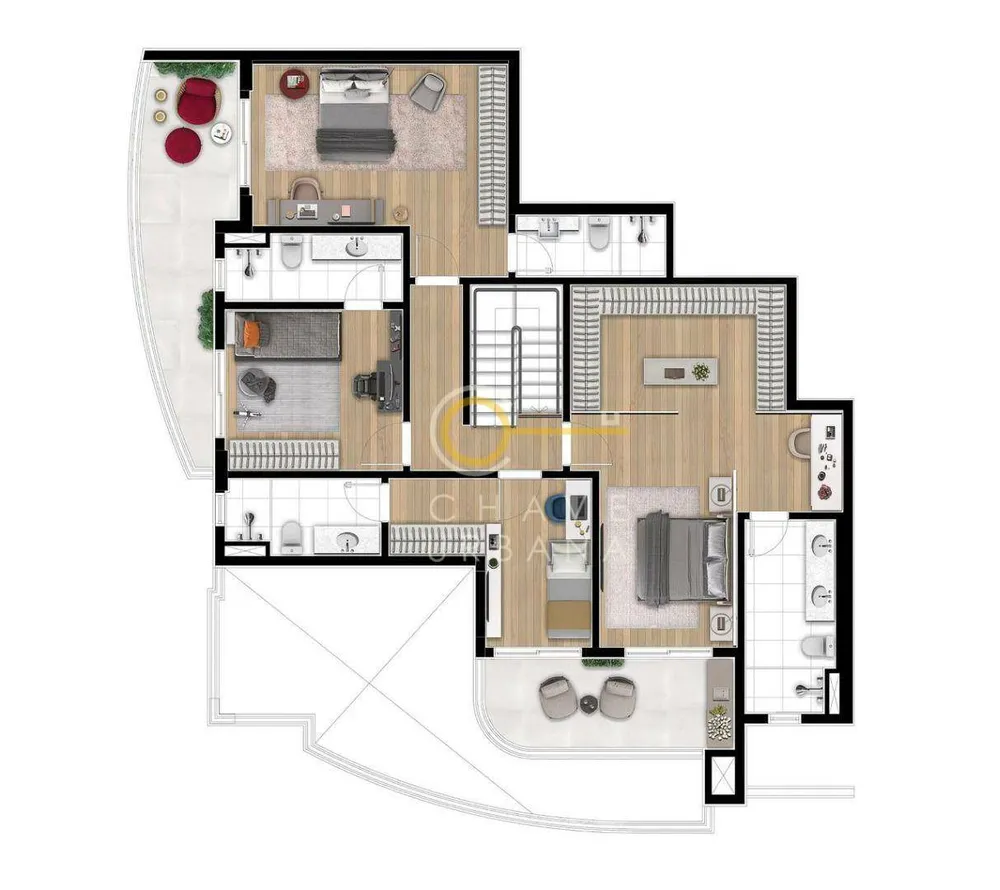 Apartamento, 4 quartos, 300 m² - Foto 11