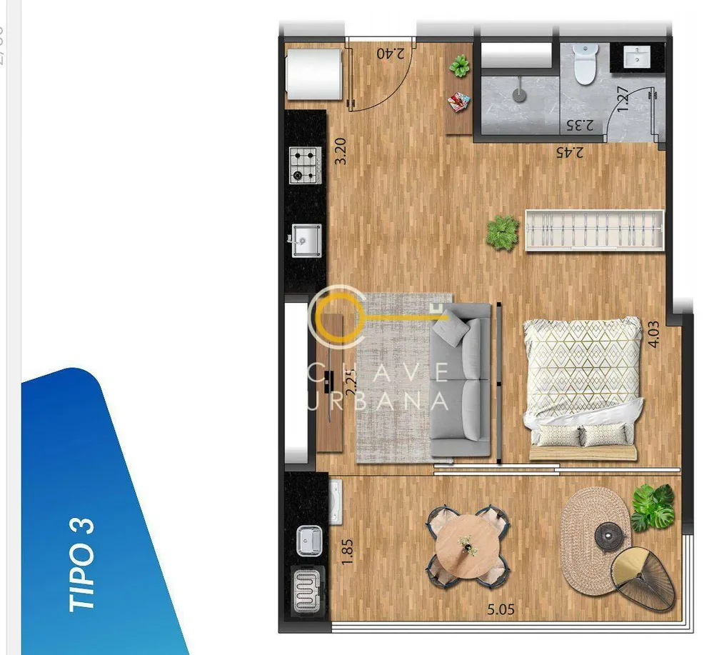 Apartamento, 2 quartos, 70 m² - Foto 10