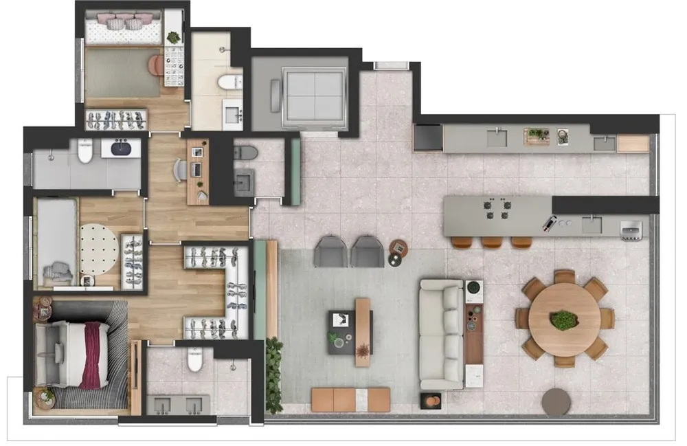 Apartamento, 3 quartos, 148 m² - Foto 11