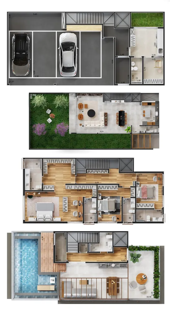 Casa de Condomínio, 3 quartos - Foto 10