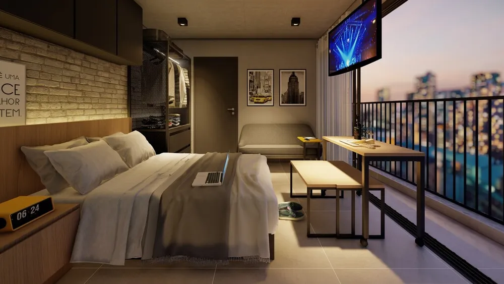 Apartamento, 1 quarto, 24 m² - Foto 9