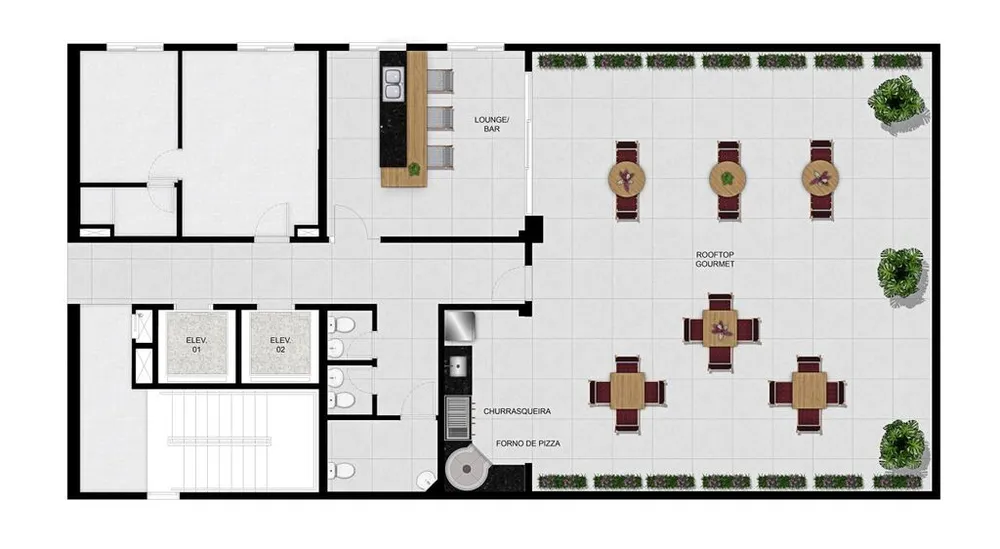 Apartamento, 1 quarto, 24 m² - Foto 10