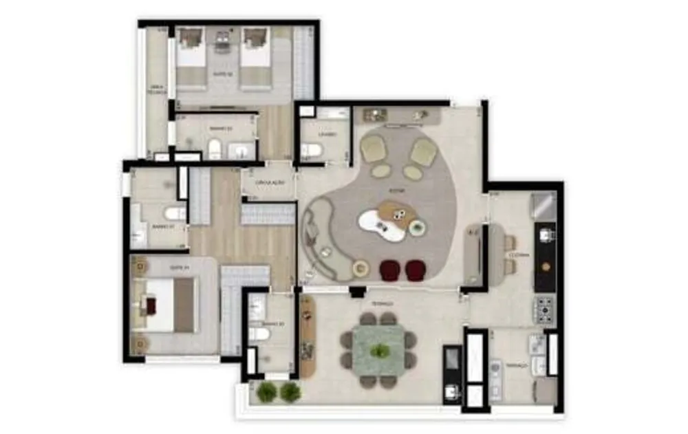 Apartamento, 4 quartos, 184 m² - Foto 12