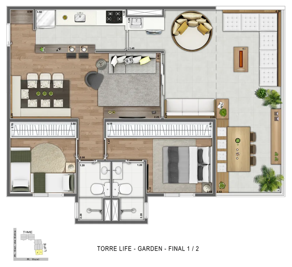Apartamento, 2 quartos, 67 m² - Foto 5