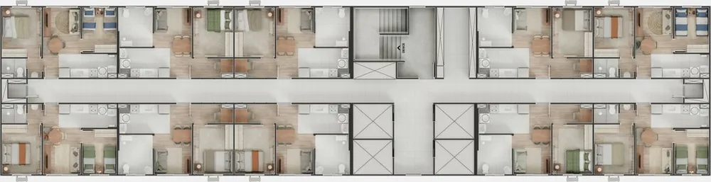 Apartamento, 2 quartos, 35 m² - Foto 9