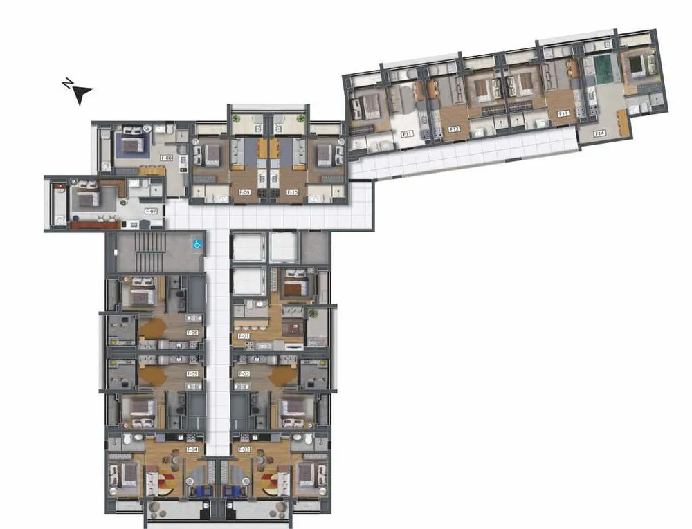 Apartamento, 1 quarto, 36 m² - Foto 12