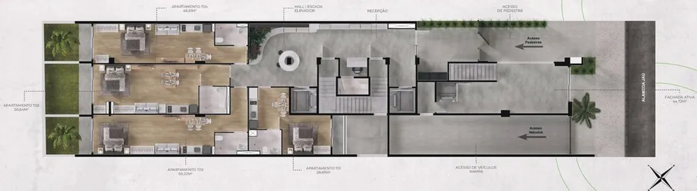 Cobertura, 1 quarto, 100 m² - Foto 4