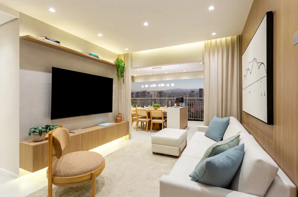 Apartamento, 3 quartos, 91 m² - Foto 1