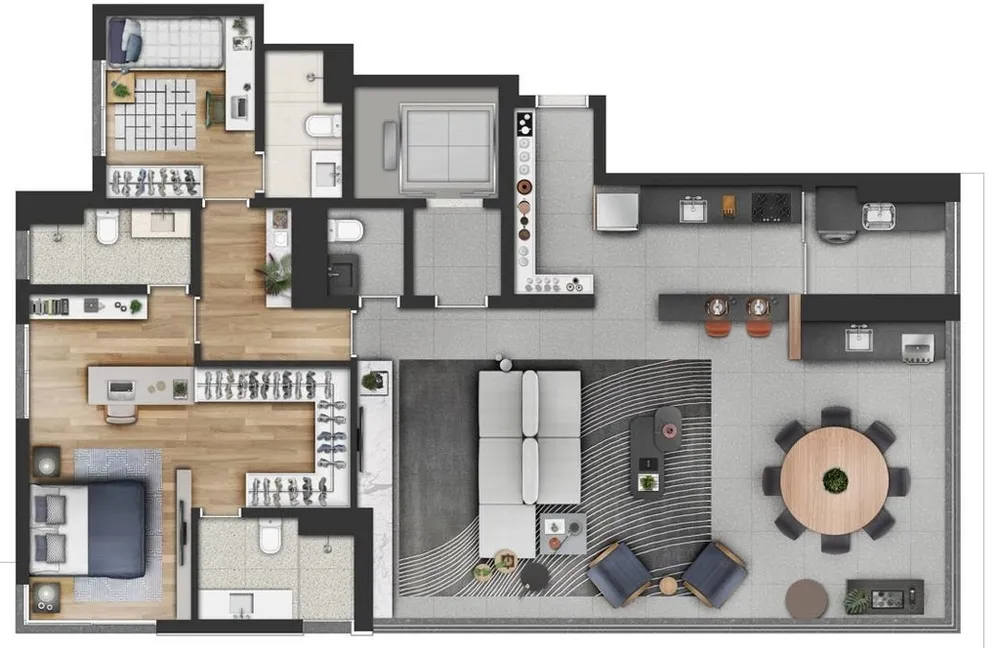Apartamento, 3 quartos, 97 m² - Foto 12