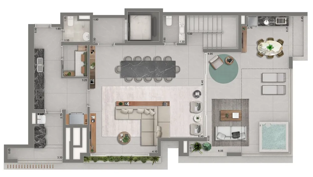 Cobertura, 3 quartos, 246 m² - Foto 11