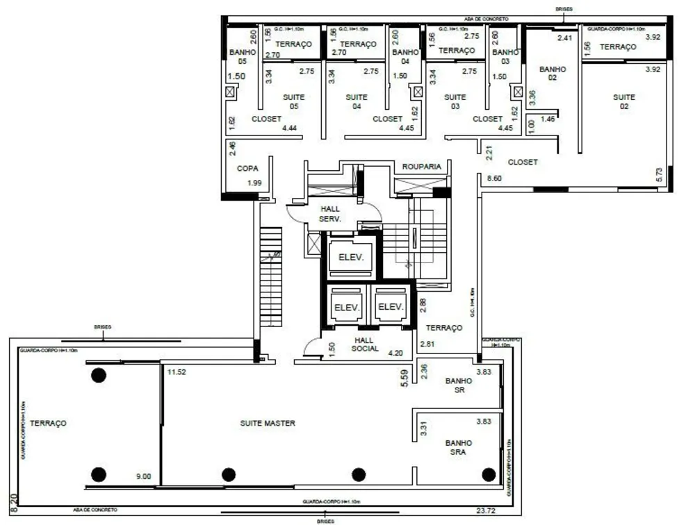 Apartamento, 4 quartos, 403 m² - Foto 1