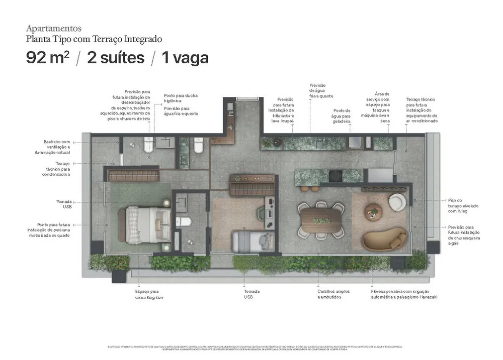 Apartamento, 1 quarto, 38 m² - Foto 10