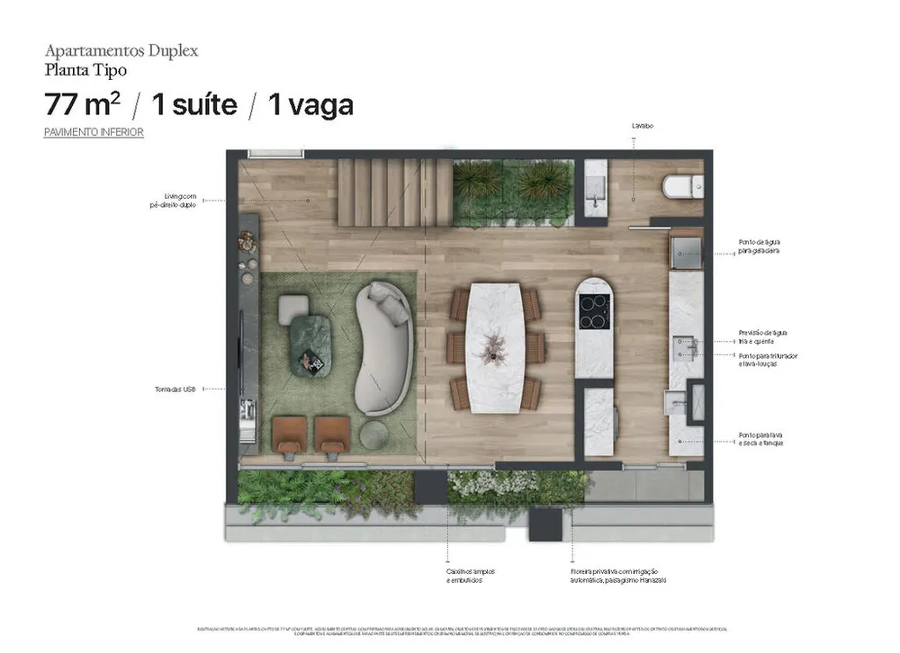 Apartamento, 1 quarto, 38 m² - Foto 12